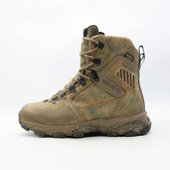 Red Wing Irish Setter Pinnacle 27049” Men's Size 8 EE Camo Hunting Boots